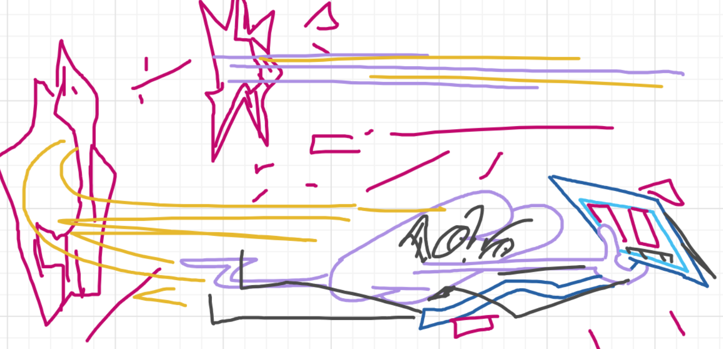 A panel from I've Been Everywhere, Man, episode nine of the Board Boards object show by Furretwalk/WalkingFurret.